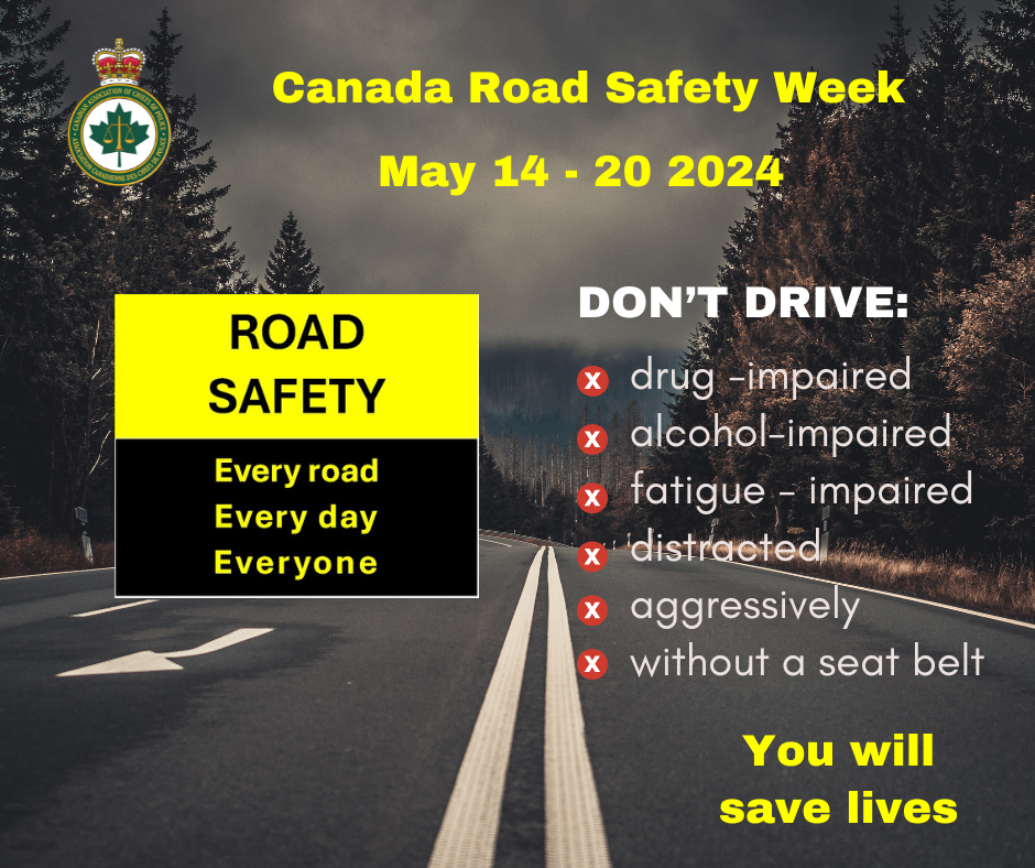 Canada Road Safety Week Poster